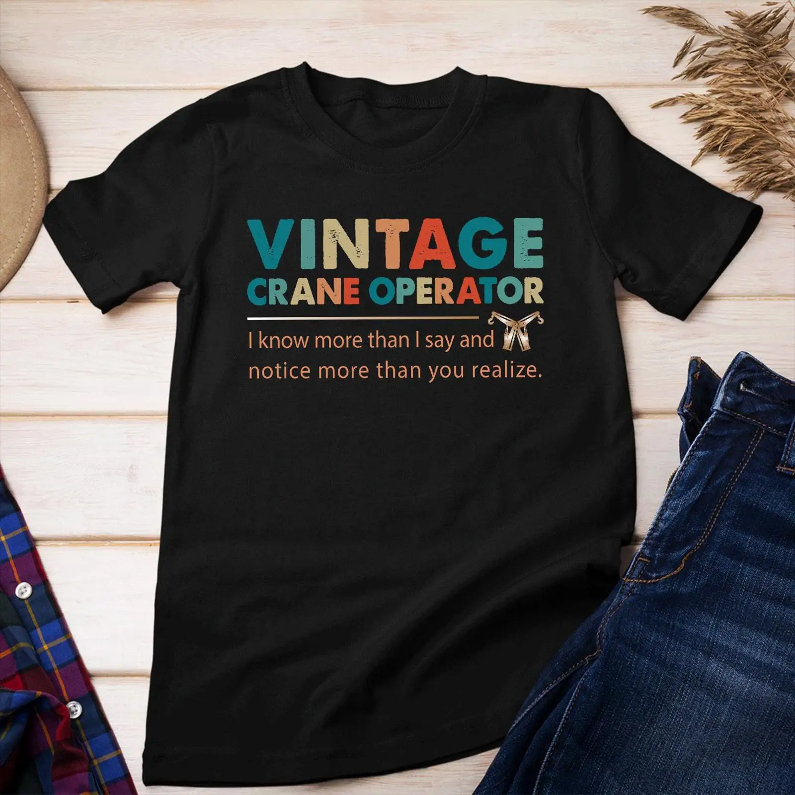 Heavy Equipment Quotes - Camiseta vintage con cita divertida de