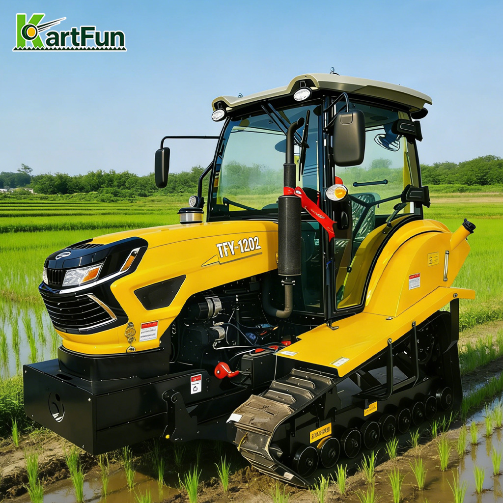 Tractor Backhoe - Tractor de orugas de servicio pesado