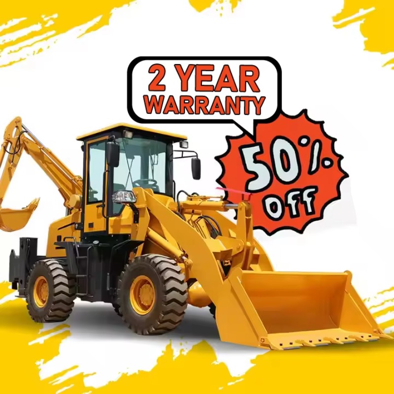Tractor Backhoe - Retroexcavadora de 1 Tonelada 4x4 con