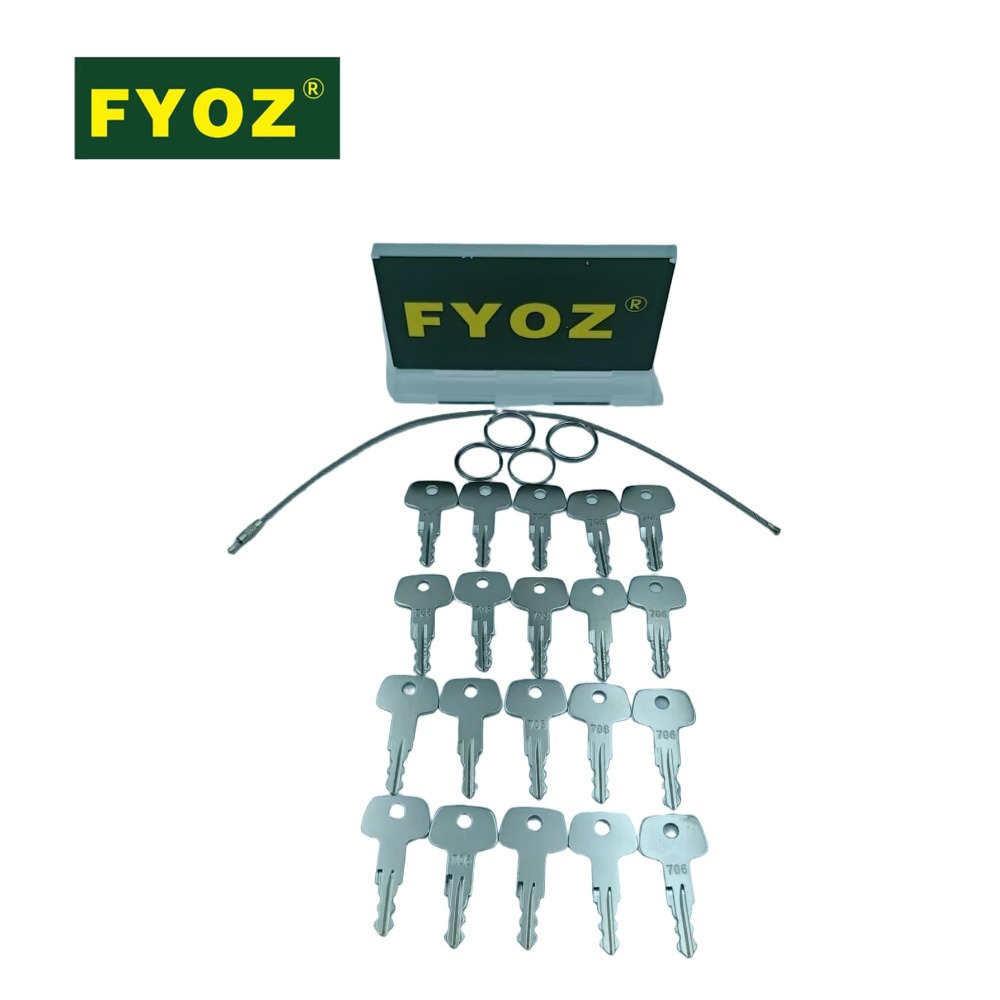 Heavy Equipment Key Set - Juego de 20 llaves 706 para