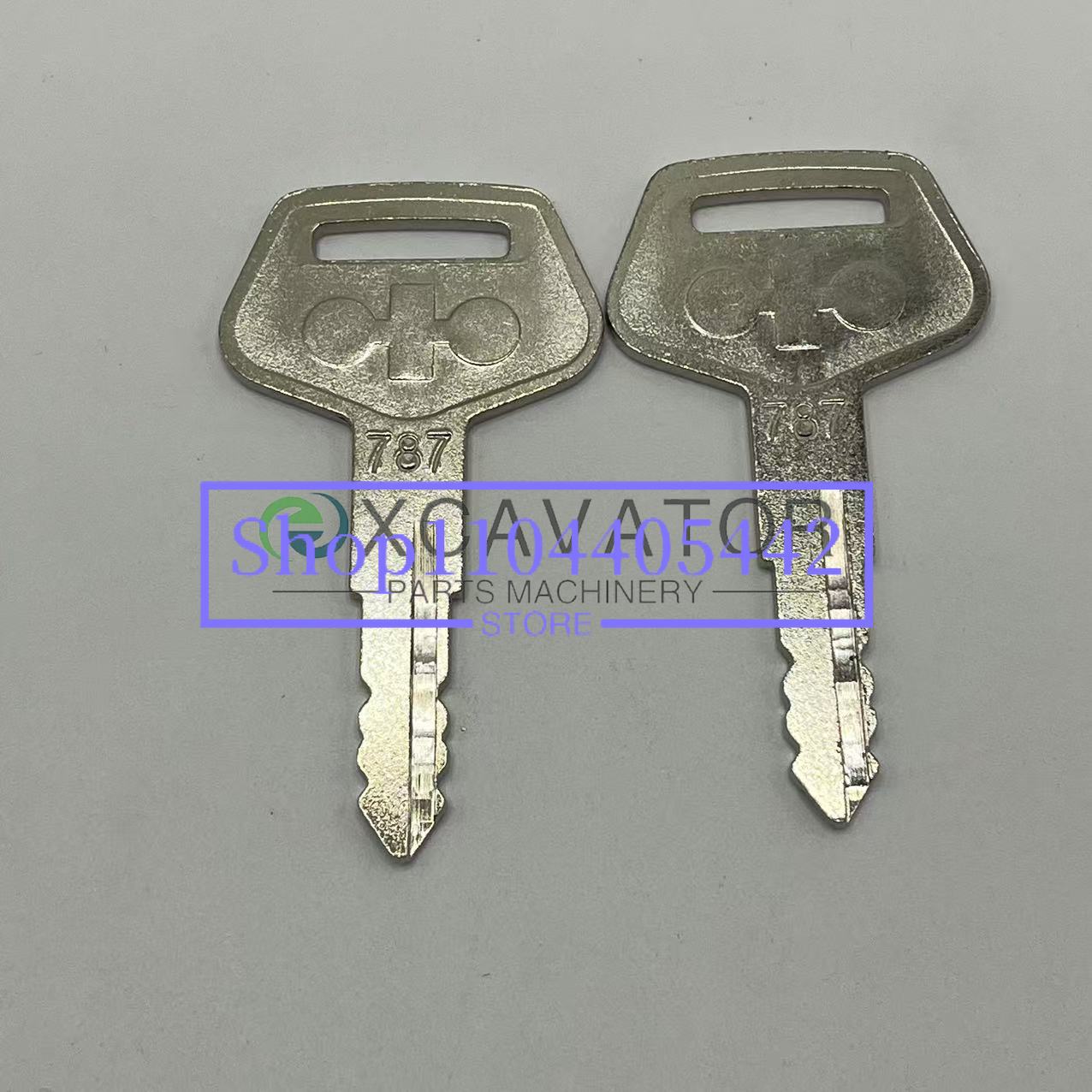 Heavy Equipment Key Set - Juego de 10 llaves para excavadora