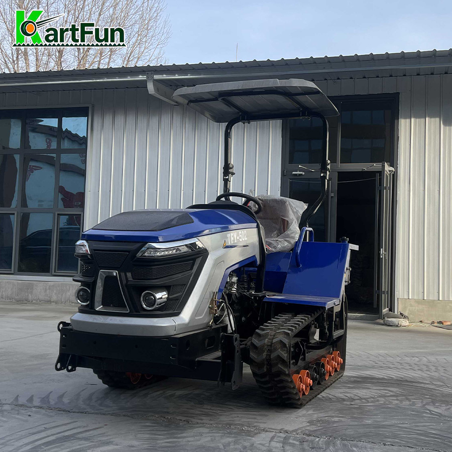 Tractor de orugas de servicio  - Tractor Backhoe reseña y precio