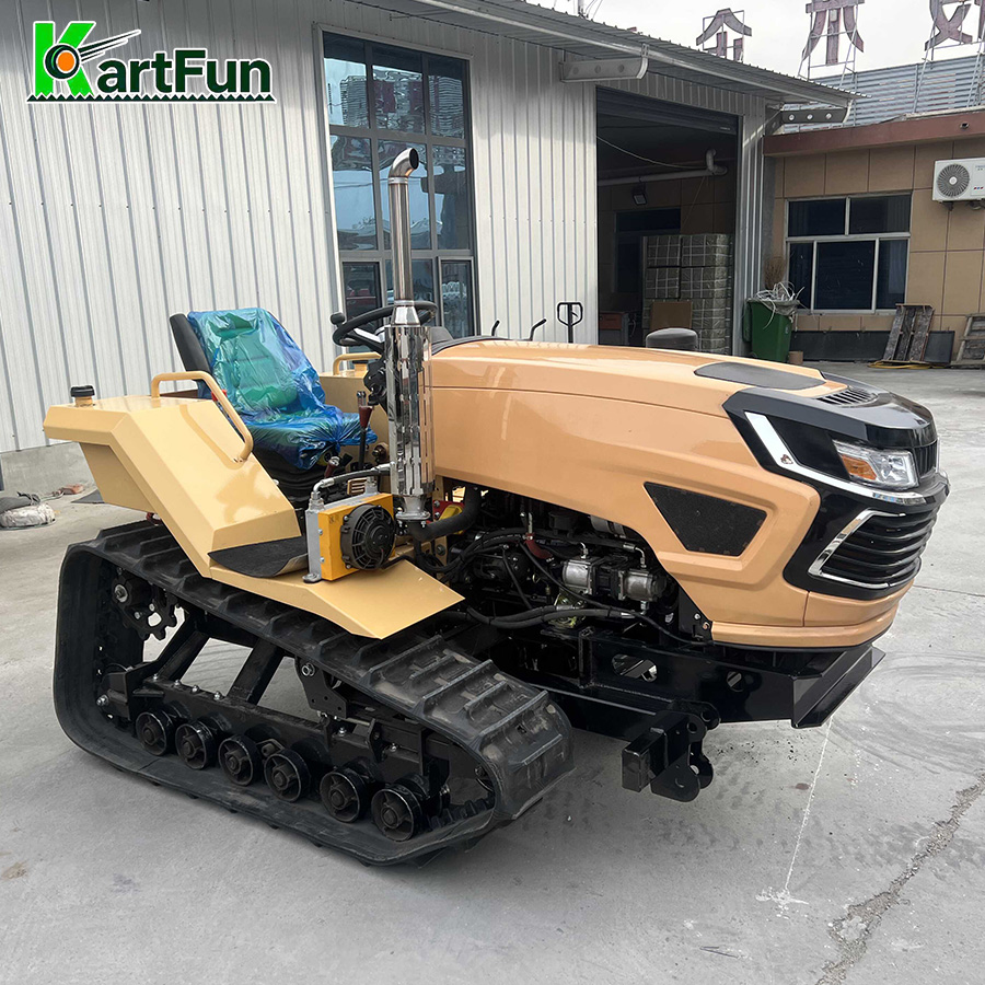 Tractor de orugas de servicio  - Tractor Backhoe reseña y precio