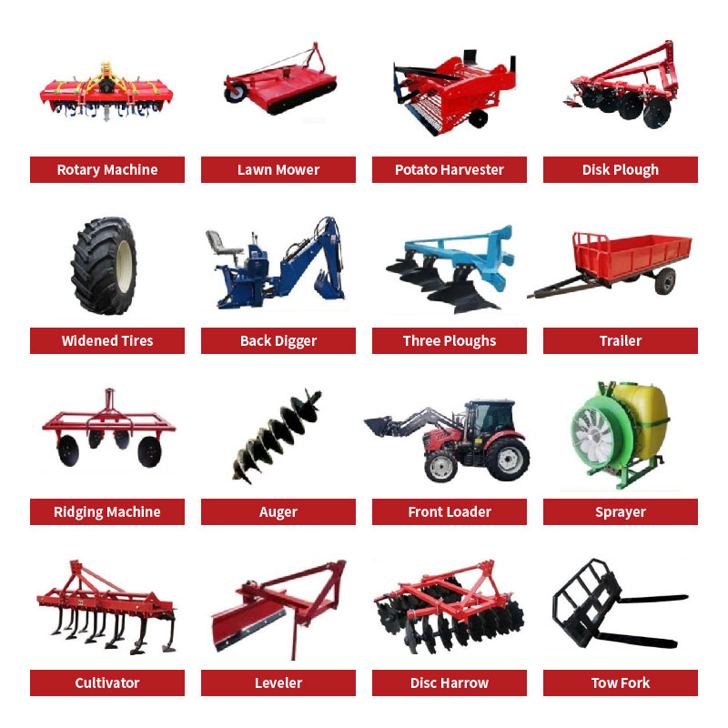 Mini Tractor de 50HP, Tractor  - Tractor Backhoe reseña y precio