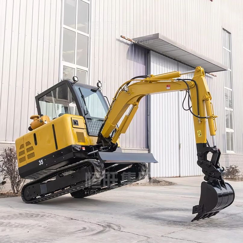 Mini Excavadora Hidráulica de  - Tractor Backhoe reseña y precio