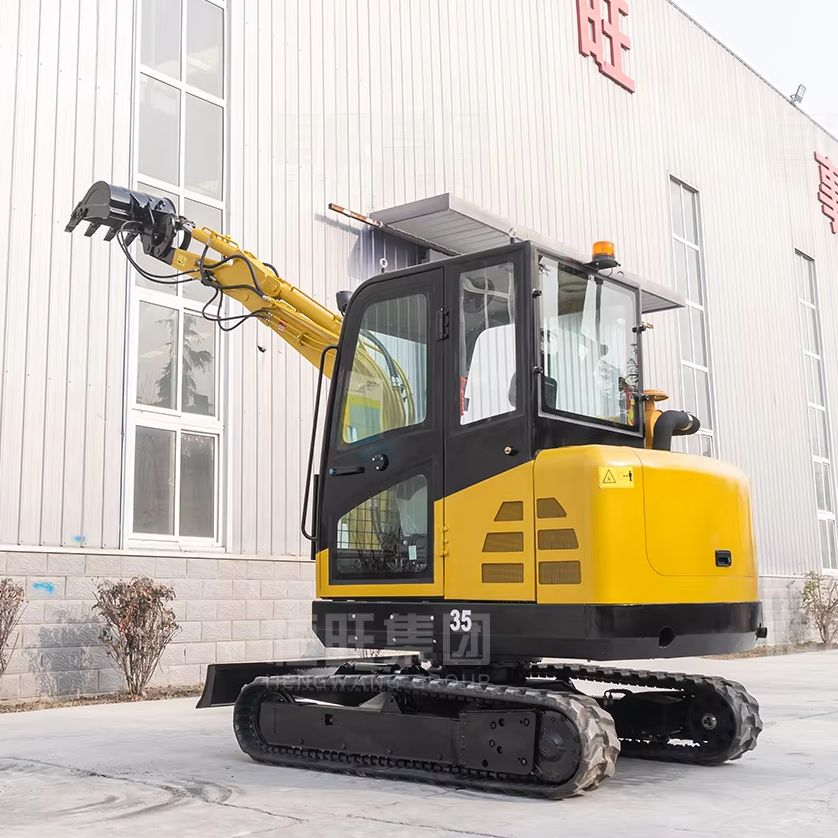 Mini Excavadora Hidráulica de  - Tractor Backhoe reseña y precio